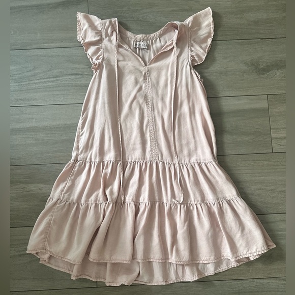 Pink Ruffled women’s Dress - Picture 2 of 3